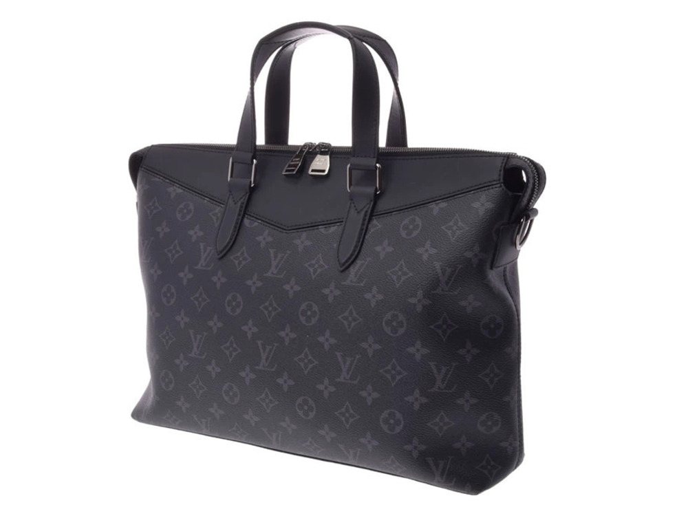 Louis Vuitton Briefcase Explorer Black Strap Eclipse